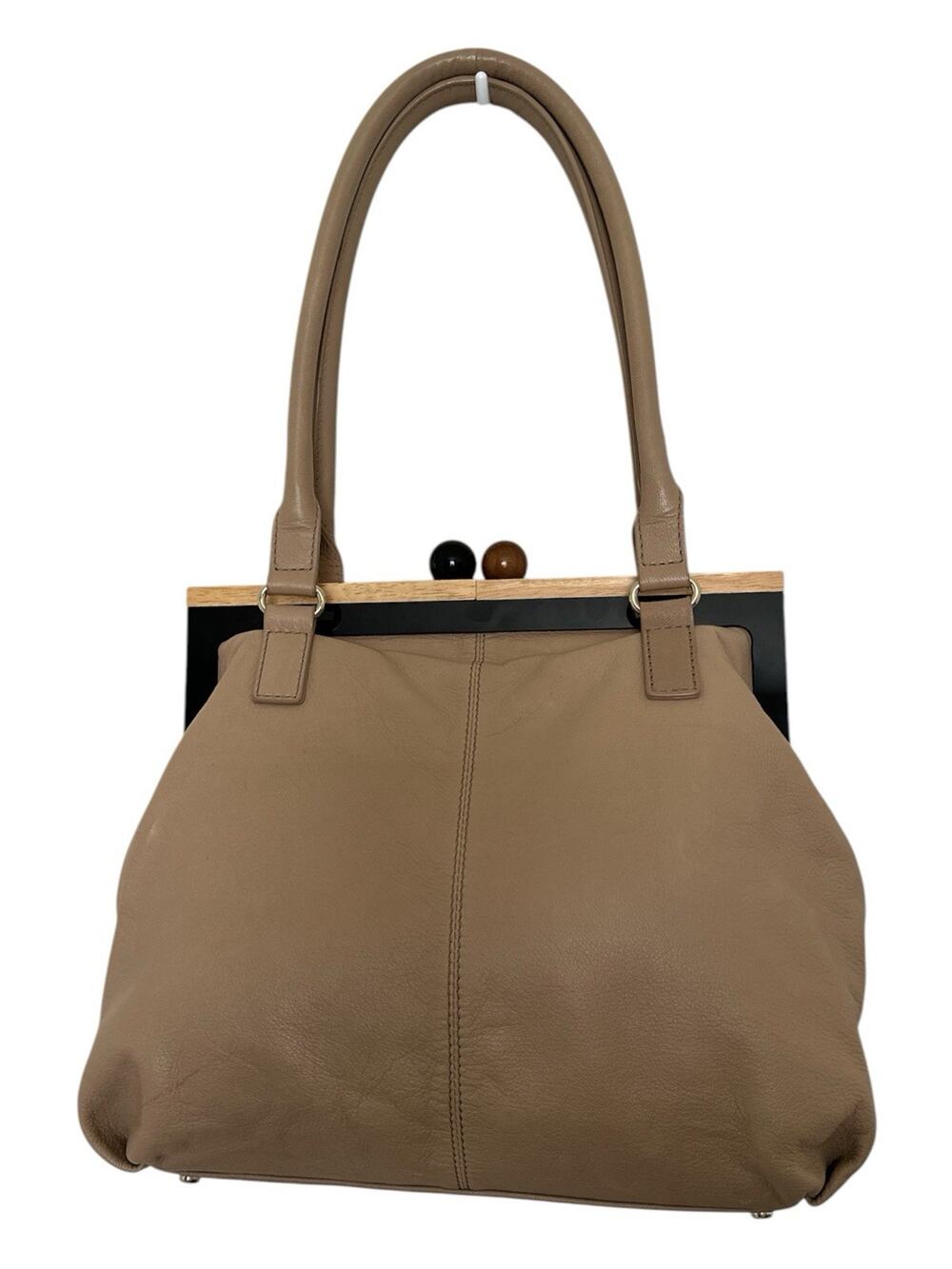 Kate Spade New York Bixby_Leather Kiss-Lock Bag.
